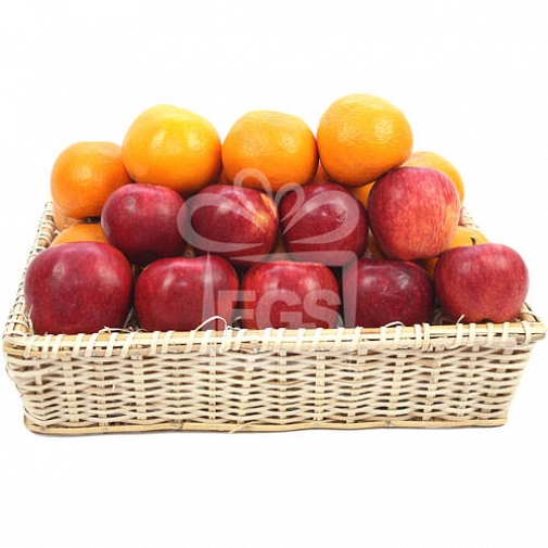 Delicious Apples and Oranges Basket