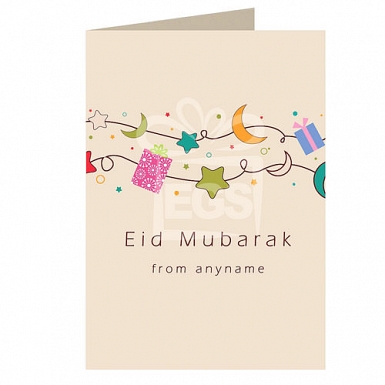 Happy Eid Day - Personalised Card