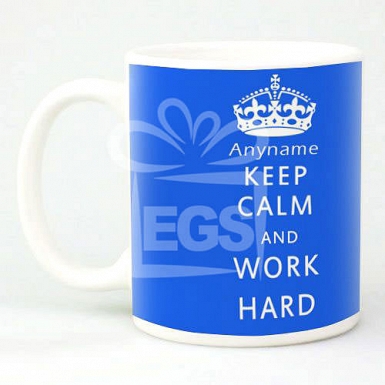 Work Hard Mug - Personalised Mugs