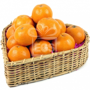 Exotic Oranges Basket