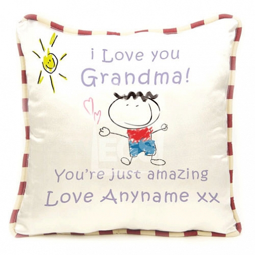 Grandma You Are Amazing - Personalised Cushion