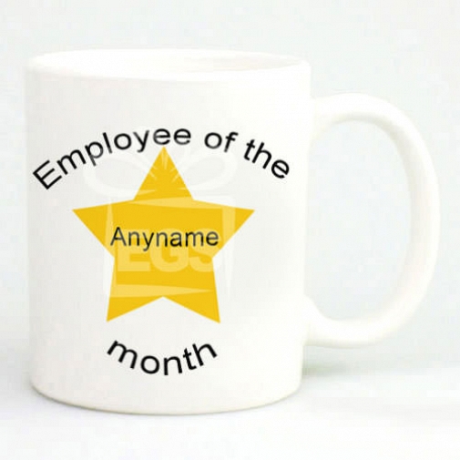 Employee of the Month - Personalised Mugs