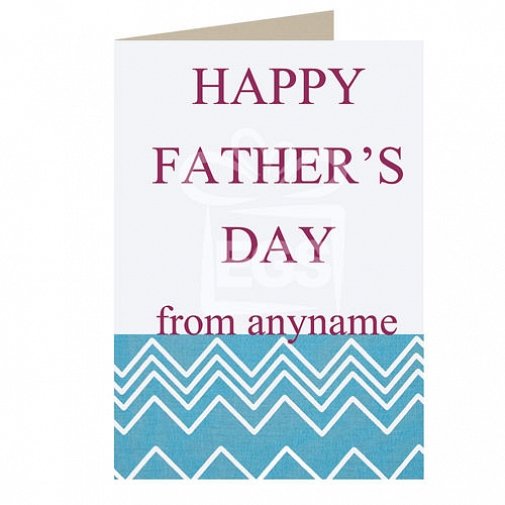 Happy Father Day - Personalised Cards
