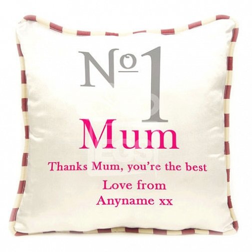 No1 Mum - Personalised Cushion