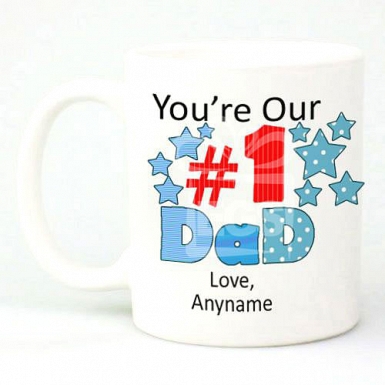 You are No 1 Dad - Personalised Mugs