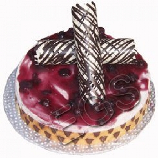 2lbs Designer Blue Berry Cheese Cake From Serena Hotel delivery to Pakistan 