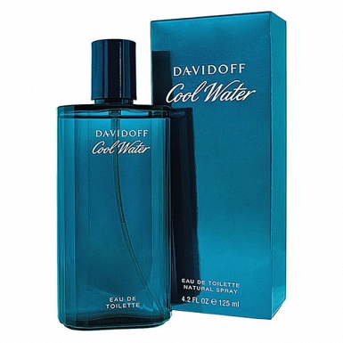 Davidoff Cool Water Eau de Toilette Spray 125ml - Davidoff Men Perfume