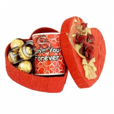Ferrero Heart & Love You Mug delivery to Pakistan
