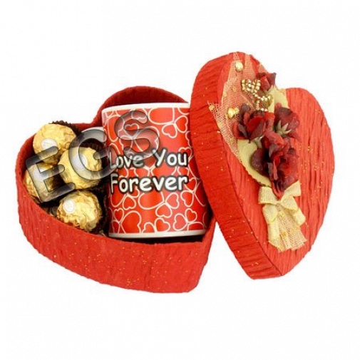 Ferrero Heart & Love You Mug delivery to Pakistan