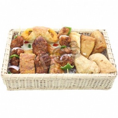 Hot Snacks Basket From Rahat Bakers