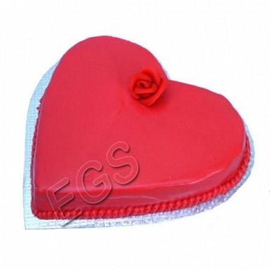 3lbs Heart Shape Cake From Tehzeeb Bakers delivery to Pakistan