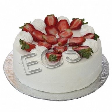 Fresh Strawberry Cream Cake from Pear Continental Hotel delivery to Pakistan